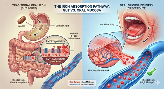 The Science Behind Oral Mucosa Iron Absorption: Why Your Gut May Be Sabotaging Your Iron Supplements