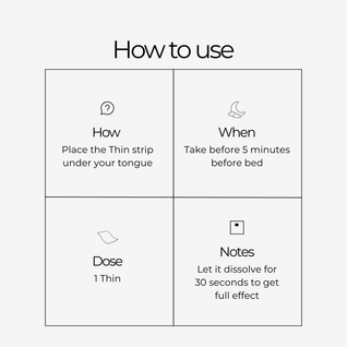 Sleep Melatonin Thins