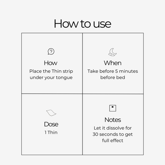 Sleep Melatonin Thins