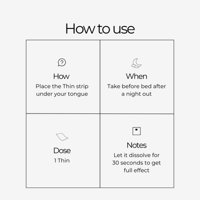 Hangover Recovery Thins