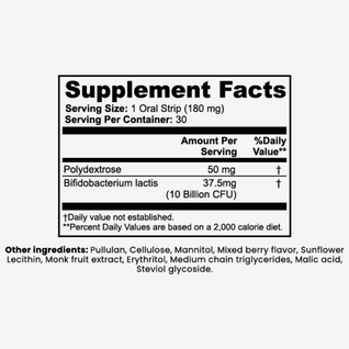 Probiotic & Prebiotic Thins